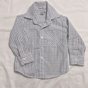 English Laundry Boy’s Toddler 2T Plaid Dress Shirt
